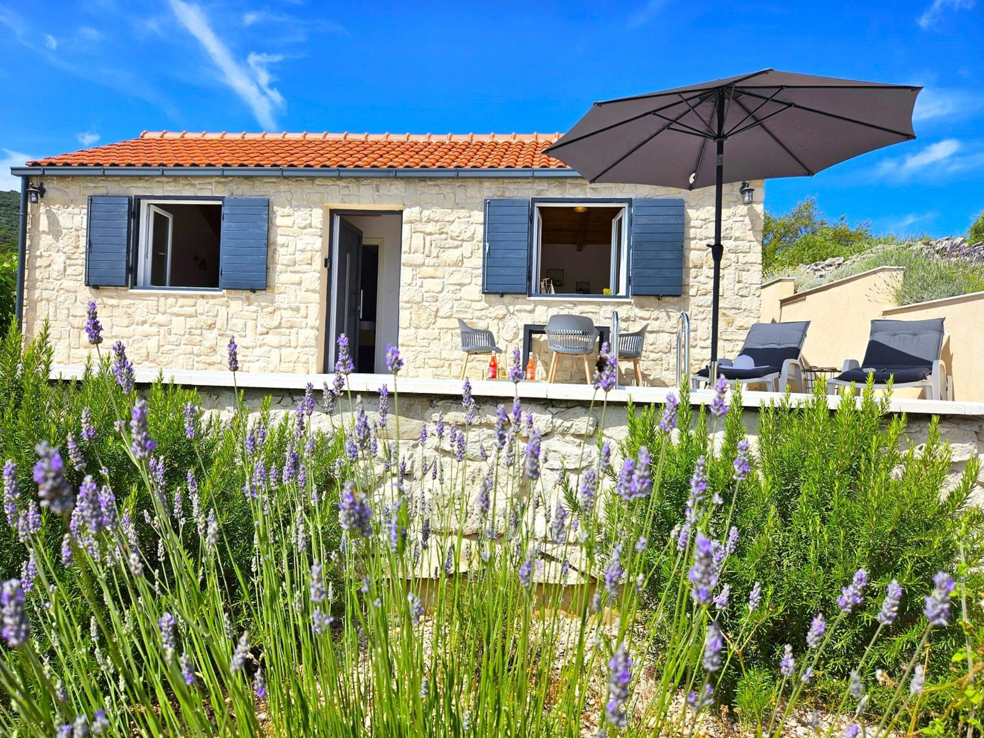 Вілла Stone House In Vineyard Рачище Екстер'єр фото